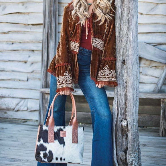 NWT -YIPEE KIYAY TOTE by STS - DARK BROWN - Picture 10 of 16